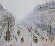 boulevard montmartre Camille Pissarro